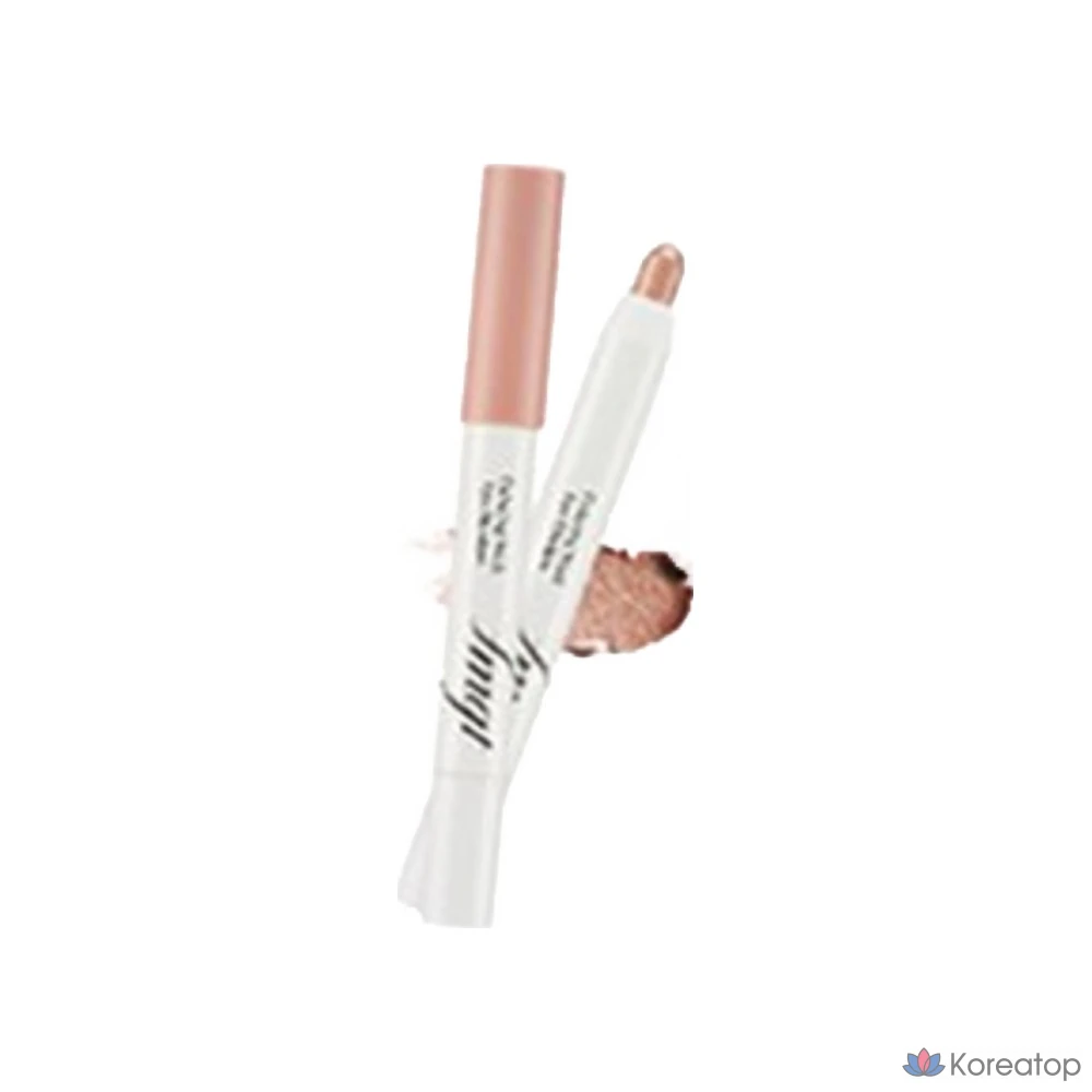 Стик для век FMGT Coloring Stick Eyeshadow, оттенок 03 Glow Beige, 1 шт., фото 4