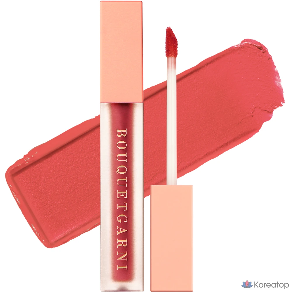 Тинт для губ Bouquet garni Blossom Velvet Lip Tint, оттенок 05 Sunset Coral, 1 шт.