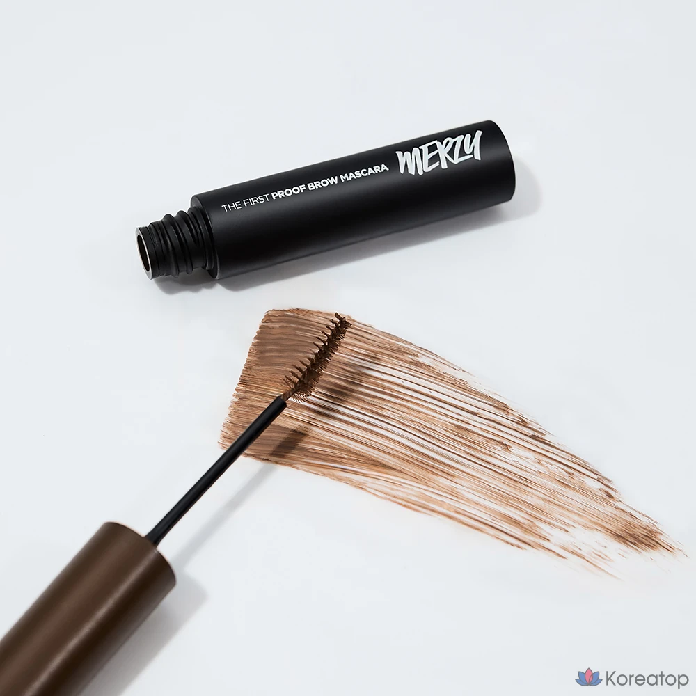 Тушь для бровей MERZY The First Proof Brow Mascara, оттенок BM3 Mocha, 3.5 г, 1 шт.