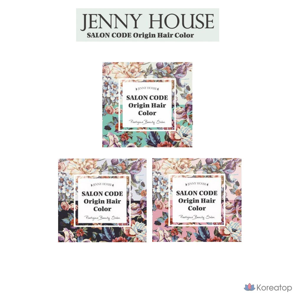Краска для волос JennyHouse Salon Code Origin Hair Color, оттенок Dark Brown, 1 шт.