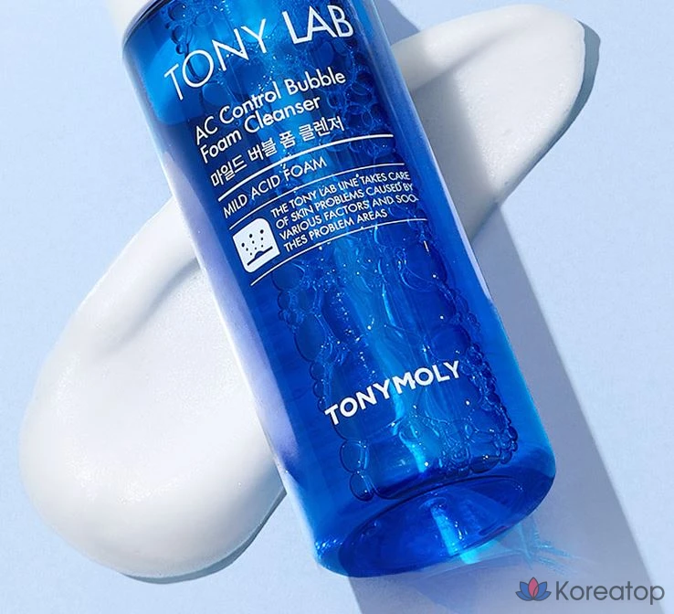 Пенка для умывания Tony Moly Tony Lab AC Control Bubble Foam Cleanser, 150 мл, 1 шт.