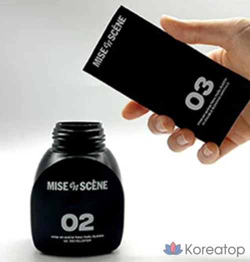 Краска для волос Mise en Scene Hello Bubble, 1 шт.