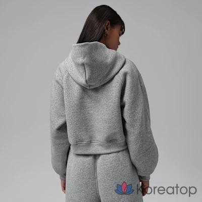 Худи женское Jordan Brooklyn Cropped Pullover Hoodie, фото 2