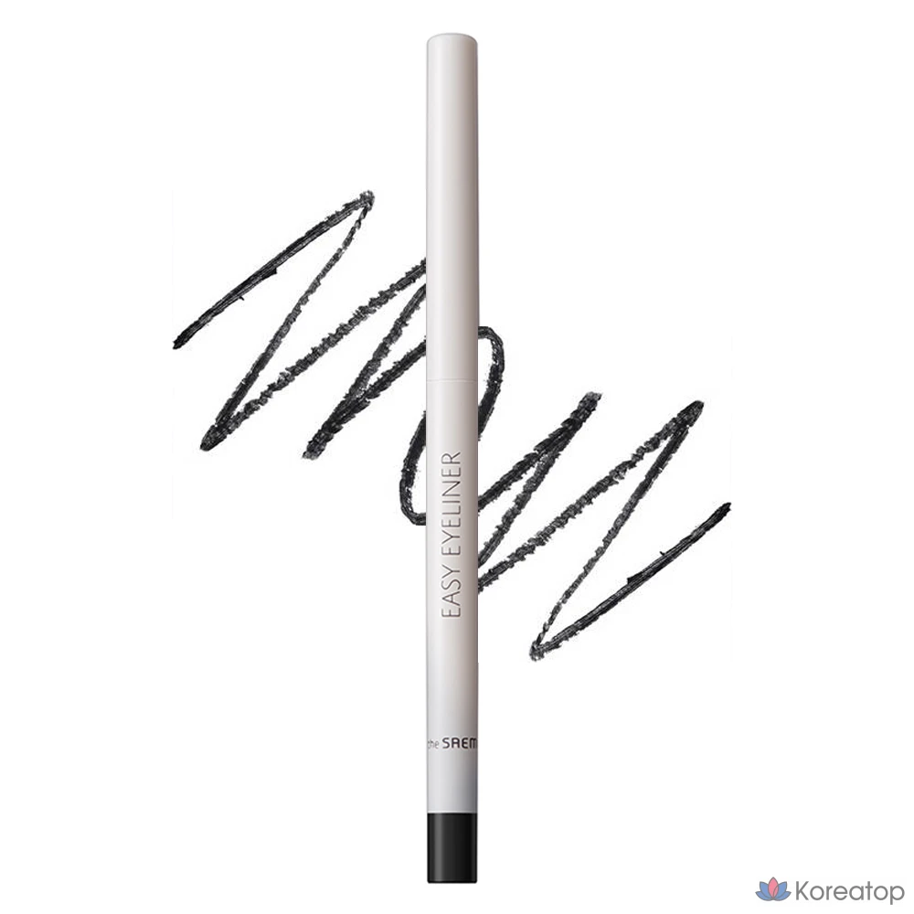 Подводка для глаз The Saem Saemmul Easy Eyeliner, оттенок Black, 0.25 г, 1 шт.