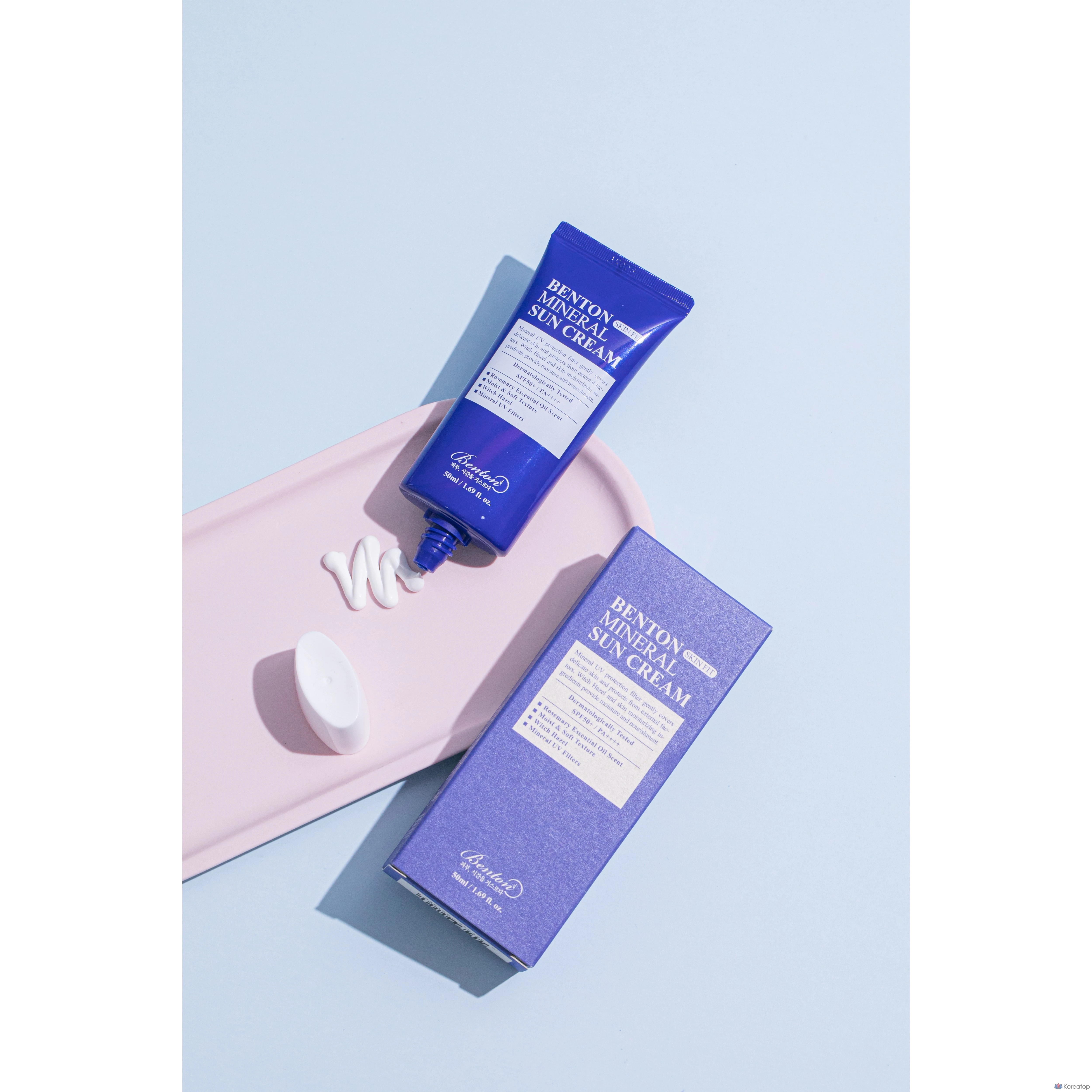 Солнцезащитный крем Benton Skin Fit Mineral Sun Cream SPF50+ PA++++, 50 мл, 1 шт.