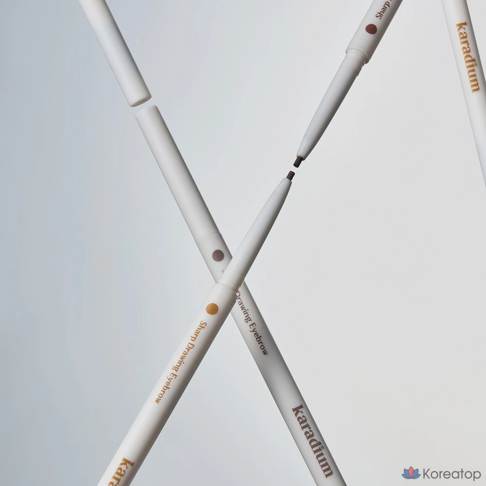 Карандаш для бровей KARADIUM Sharp Drawing Eyebrow, оттенок 02 Taupe Brown, 0.07 г, 1 шт., фото 5