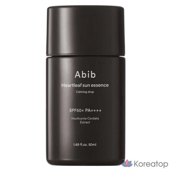 Солнцезащитный крем Abib Heartleaf Sun Essence Calming Drop SPF50+ PA++++, 50 мл, 1 шт.