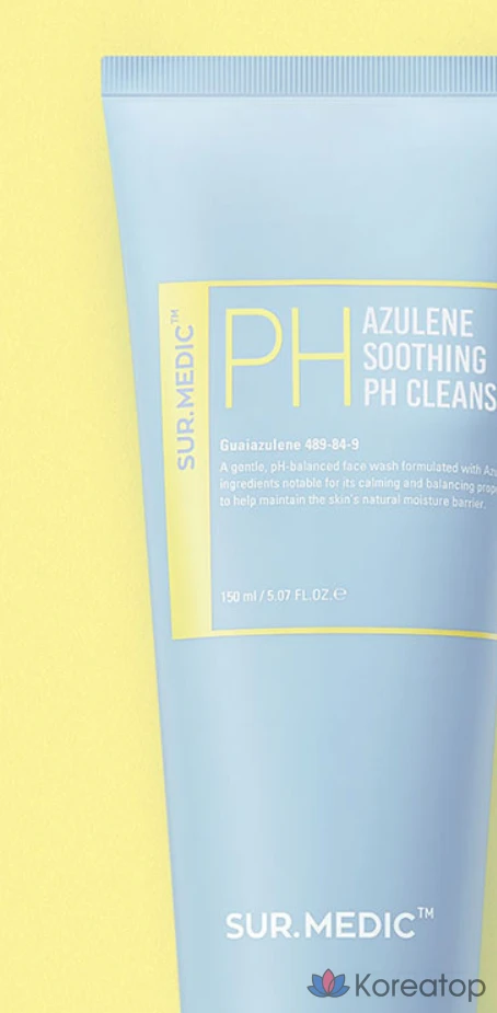 Гидрофильное масло SUR.MEDIC+ Azulene Soothing Mild Acid Cleanser, 150 мл, 1 шт.