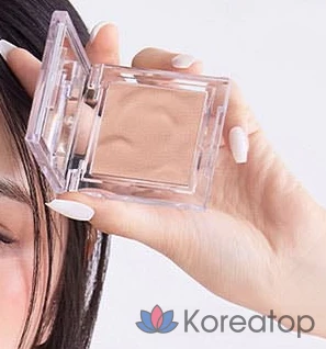 Румяна ABOUT TONE Fluffy Wear Blusher, оттенок 01 Veil Peach, 4.3 г, 1 шт.