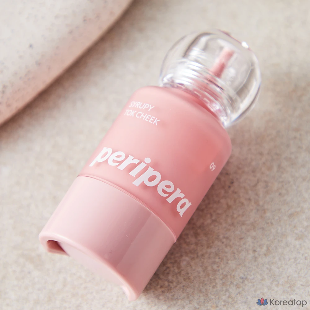 Тинт для губ Peripera Syrup Tok Cheek, оттенок 009 Milky Peach, 1 шт., фото 3