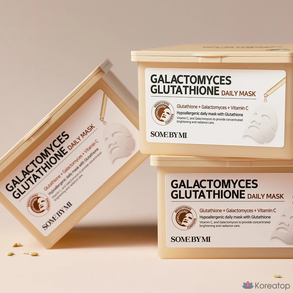 Тканевая маска для лица Some By Mi Galactomyces Glutathione Daily Mask, 30 шт.