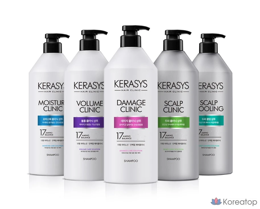 Шампунь KeraSys Scalp Dandruff Care Cooling Protein Shampoo, 980 мл, 1 шт., фото 4