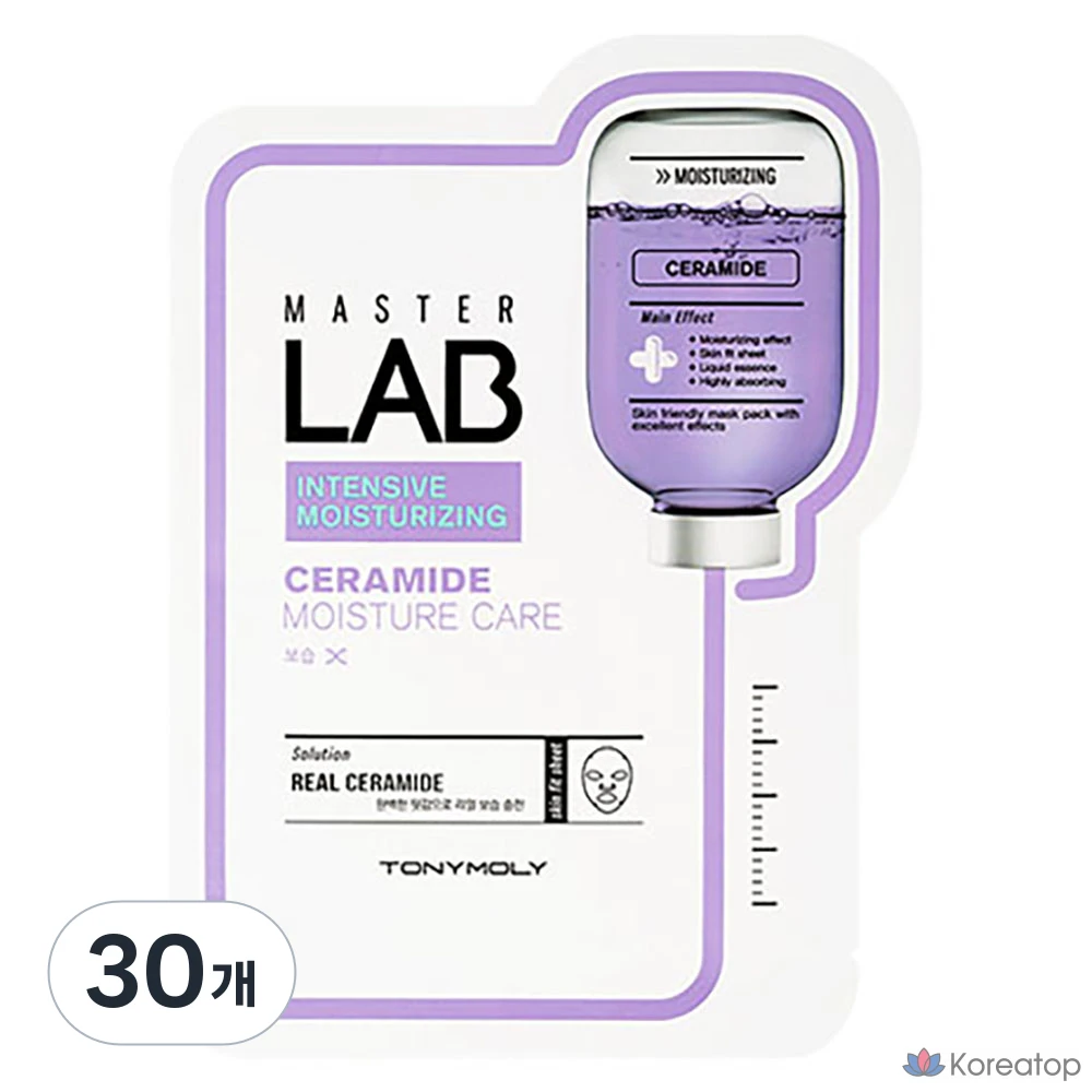 Тканевая маска для лица Tony Moly Master Lab Ceramide Mask Sheet, 30 шт.
