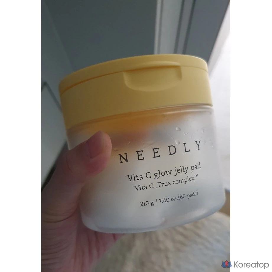 Пэды для лица Needly Vita C Glow Jelly Pad, 210 г, 60 шт.