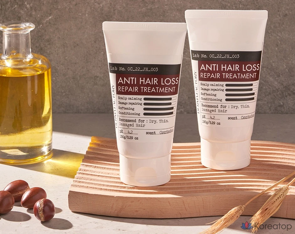 Триатмент для волос Derma Factory Anti Hair Loss Repair Treatment, 150 г, 1 шт.