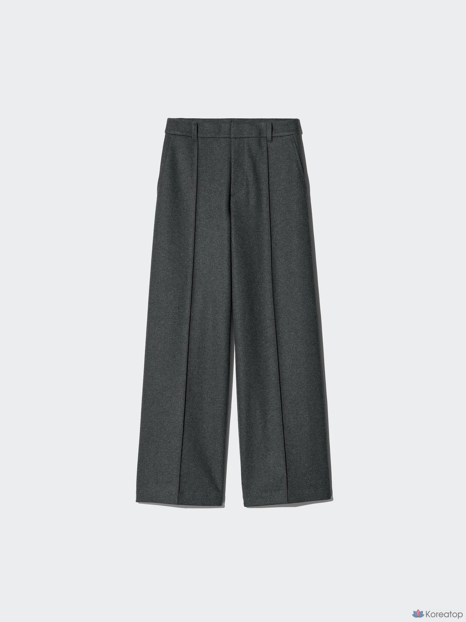 Брюки Uniqlo Brushed Jersey Wide Pants, длина штанины 70-74 см