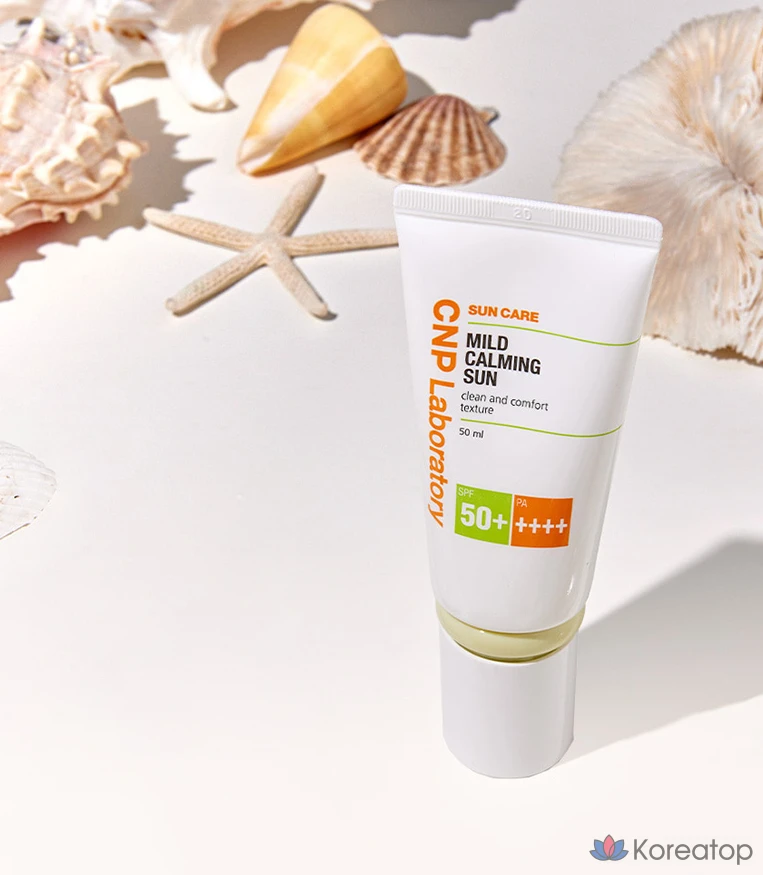 Солнцезащитный крем CNP Laboratory Mild Calming Sun Cream SPF50+ PA++++, 50 мл, 1 шт.
