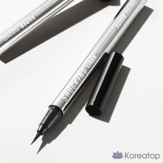 Подводка для глаз Tony Moly The Shocking Vegan Liner Super Fixing, оттенок 01 Black, 1 шт.