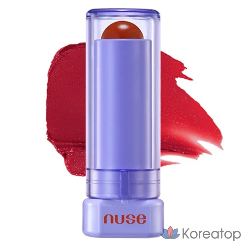 Бальзам для губ nuse Color Care Lip Balm, оттенок So Red, 4.3 г, 1 шт.