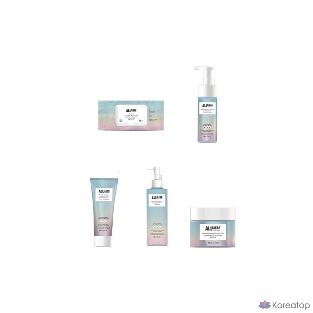 Тканевая маска для лица The Face Shop All Clear Micellar Cleansing Water Tissue, 40 шт.