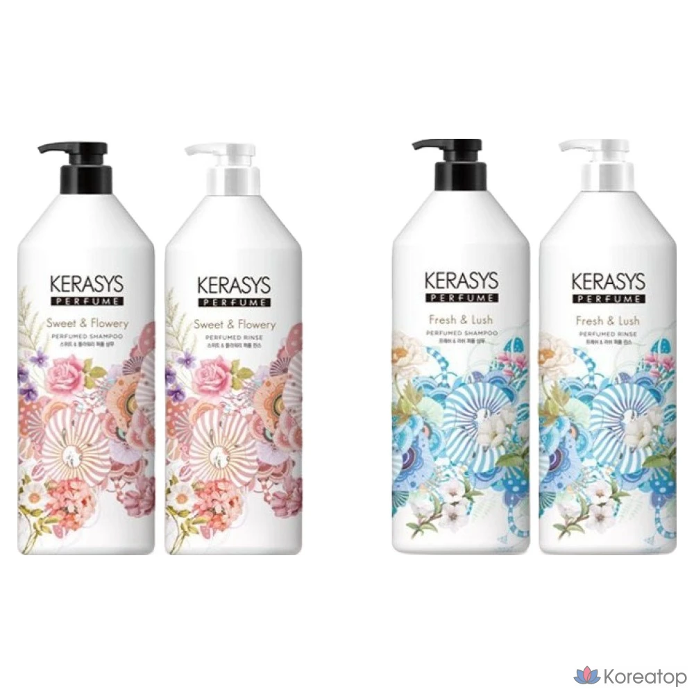 Кондиционер для волос KeraSys Perfume Rinse Sweet &amp; Floral, 1 л, 1 шт.