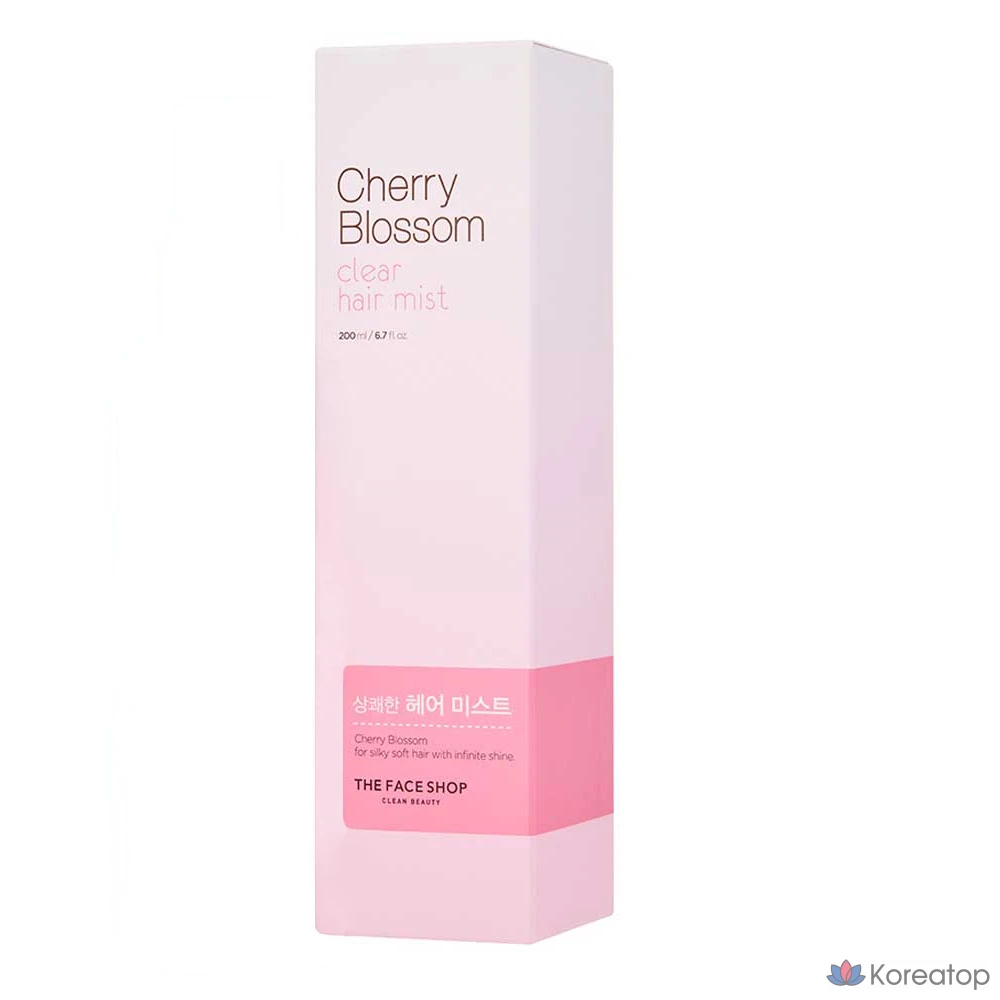 Термальная вода для волос The Face Shop Cherry Blossom Clear Hair Mist, 200 мл, 1 шт.