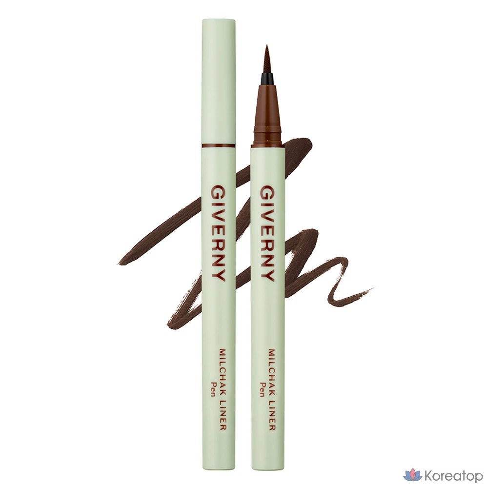 Подводка для глаз Giverny Fit Pen Liner, оттенок 03 Brown, 0.6 г, 1 шт.