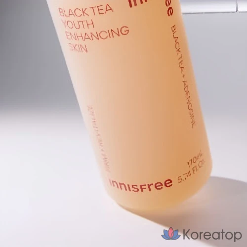 Тонер Innisfree Black Tea Youth Enhancing Skin, 170 мл, 1 шт.