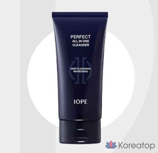Очищающее средство IOPE Men Perfect Clean All-in-One Cleanser, 125 г, 1 шт.
