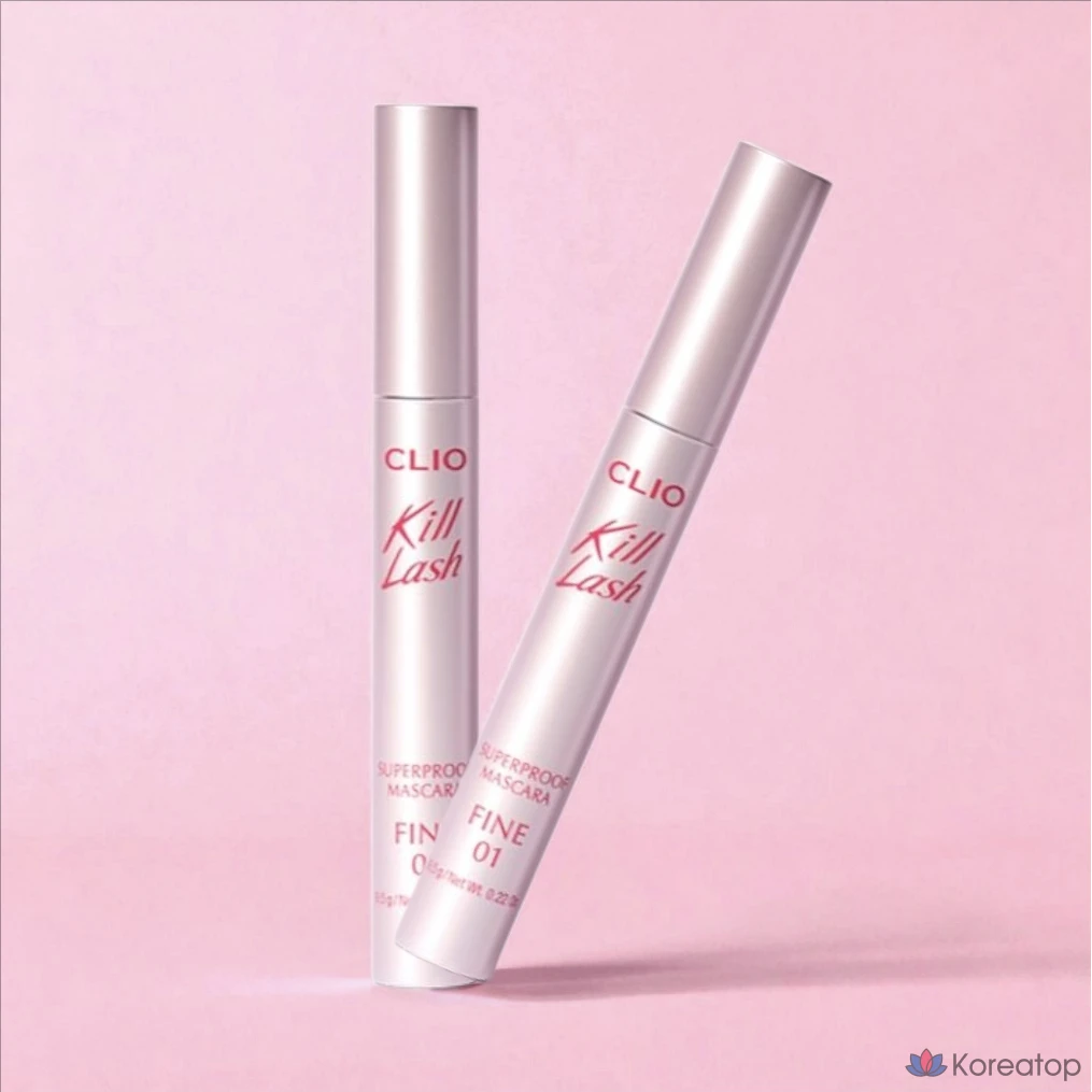 Тушь для ресниц Clio Kill Lash Superproof Mascara Fine, оттенок Mousse Brown Fine, 1 шт.