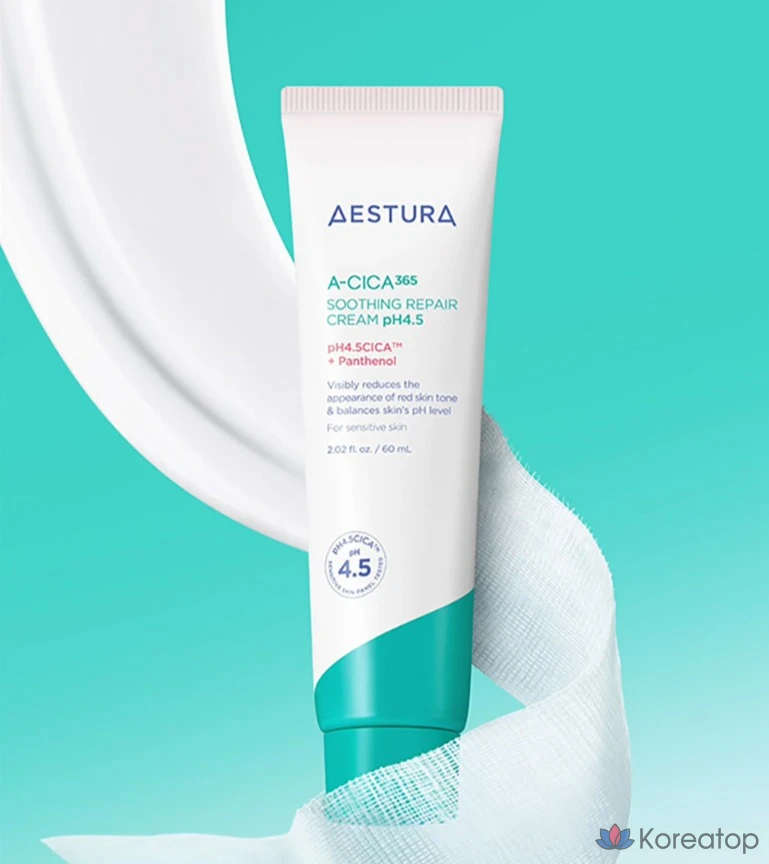 Крем AESTURA A-Cica 365 Repair Cream pH4.5, 60 мл, 1 шт.