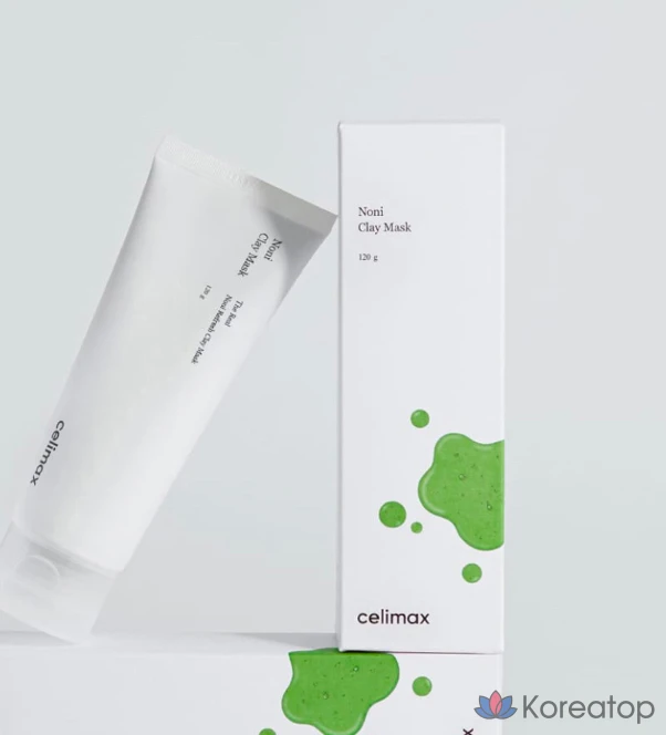 Очищающая глиняная маска Celimax The Real Noni Refresh Clay Mask, 4 шт., фото 2