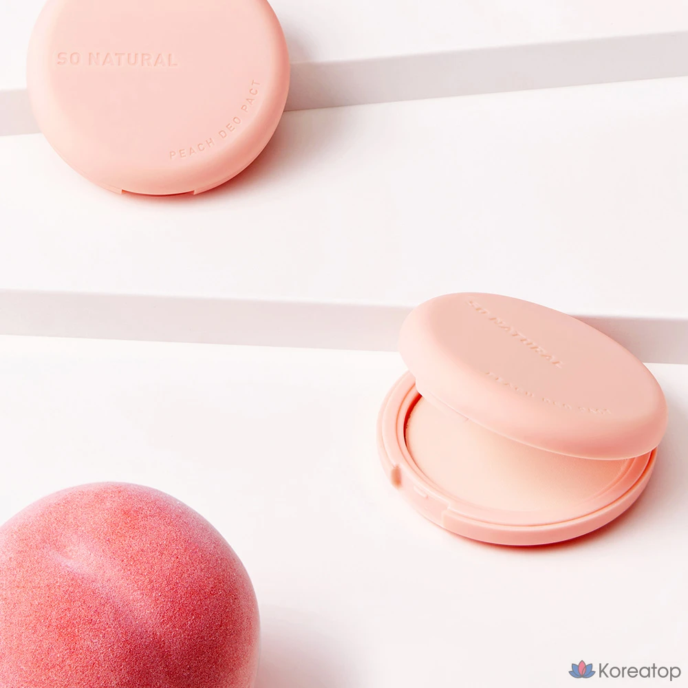 Пудра для тела So Natural Peach Peach Deofact Powder Type, 10 г, 1 шт.