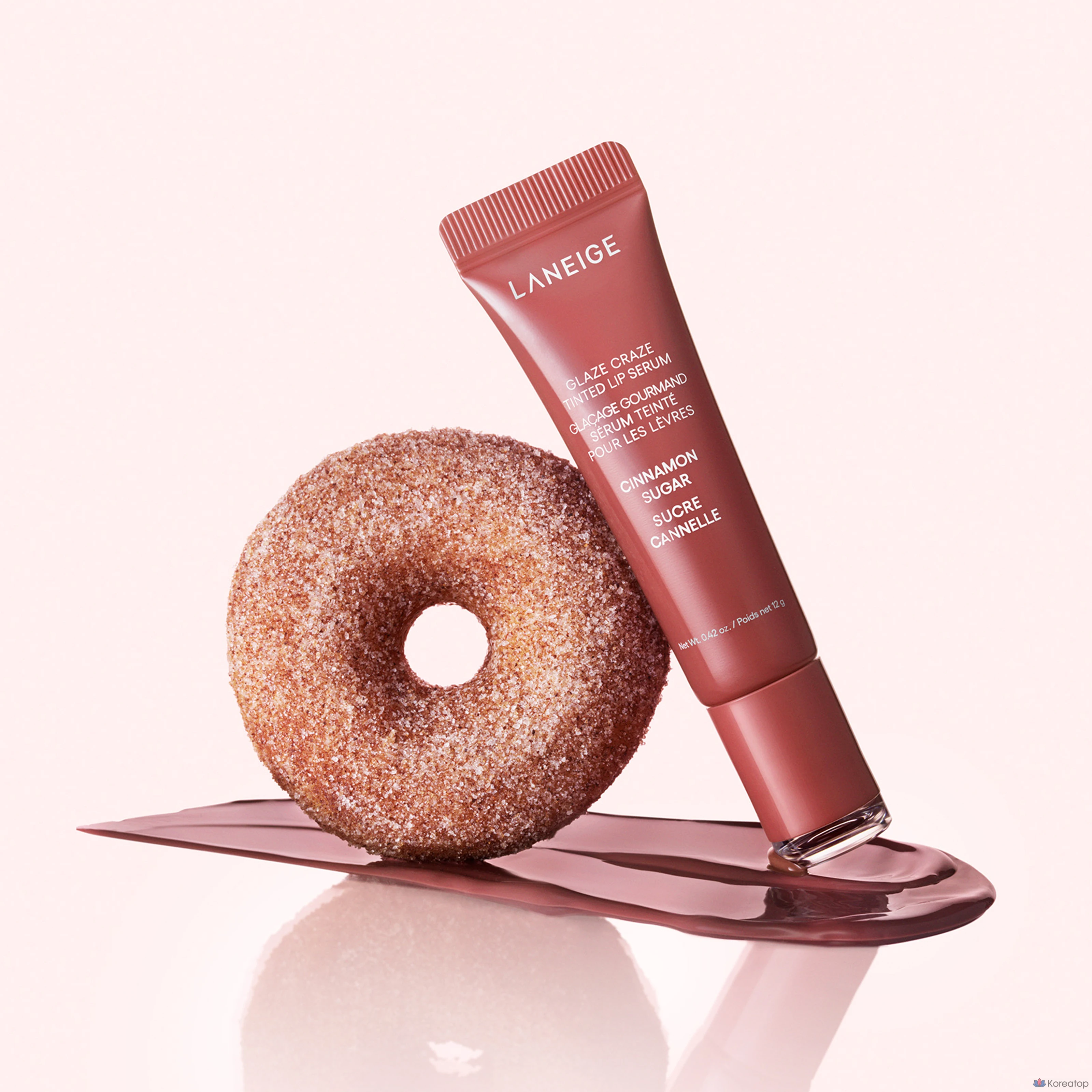 Бальзам для губ LANEIGE Lip Serum, оттенок Cinnamon Sugar, 12 г, 1 шт.