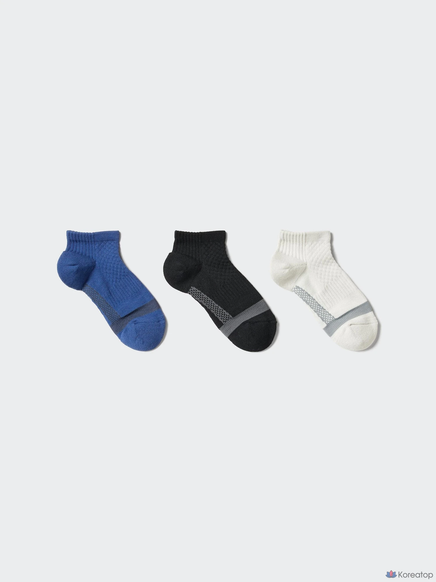 Носки детские Uniqlo Kids Short Socks Support, 3 пары