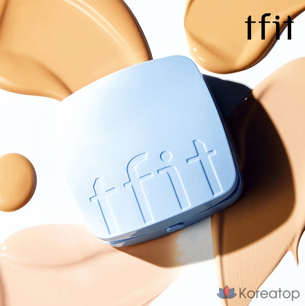 Кушон TFIT Ice Fit Cover Cushion EX, оттенок C01 Porcelain, 12 г, 1 шт.