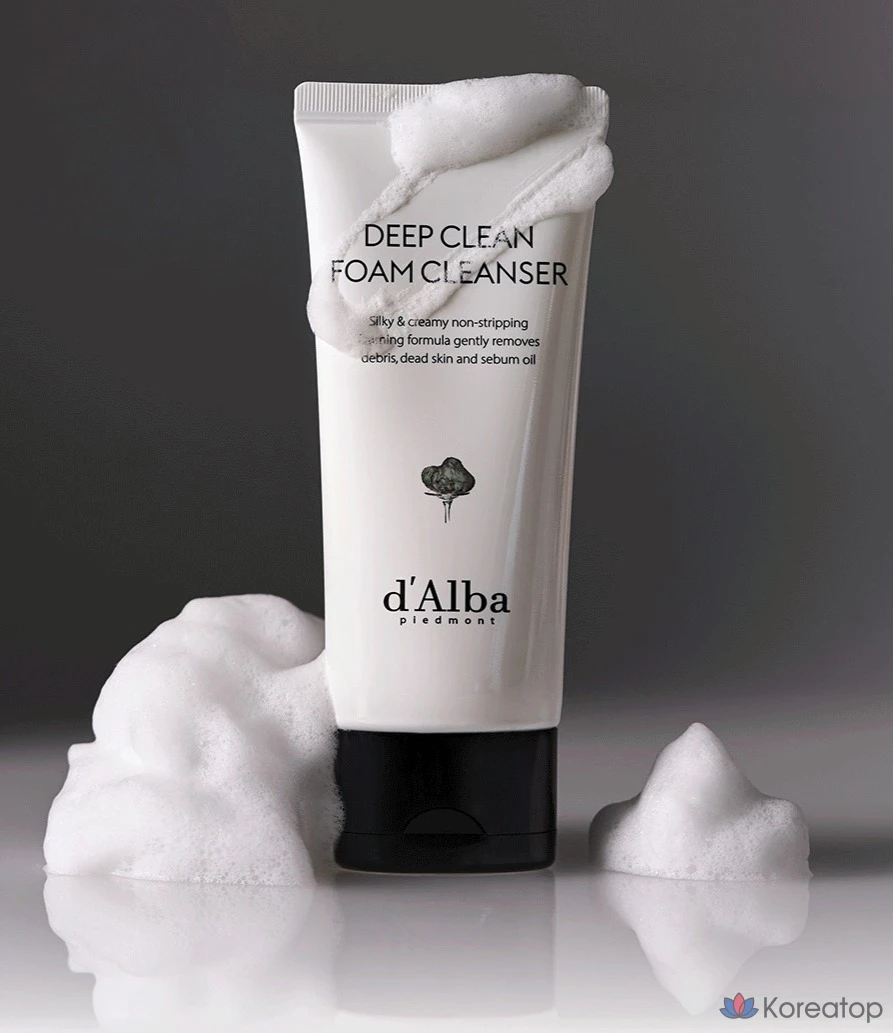 Набор для ухода d'Alba All-in-One Men's Balancing Water Cream 50 мл + Gentle Foam Cleanser 80 мл 3-piece Set, 1 шт.