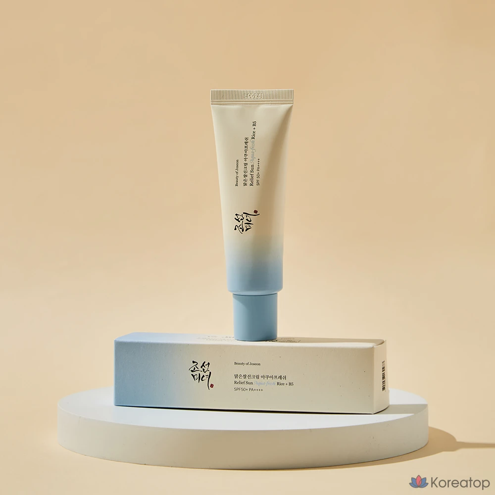Солнцезащитный крем Beauty of Joseon Relief Sun Rice + Probiotics Aqua Fresh SPF50+ PA++++, 50 мл, 1 шт.