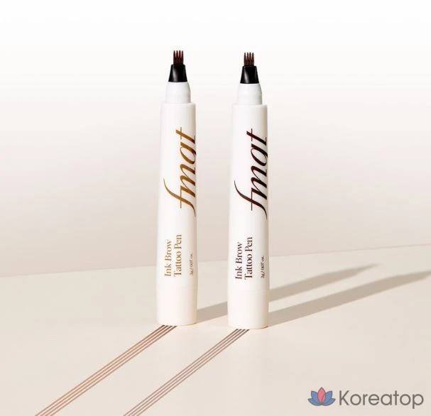 Тинт для бровей FMGT Ink Eyebrow Tattoo Pen, оттенок 01 Natural Brown, 2 г, 1 шт.