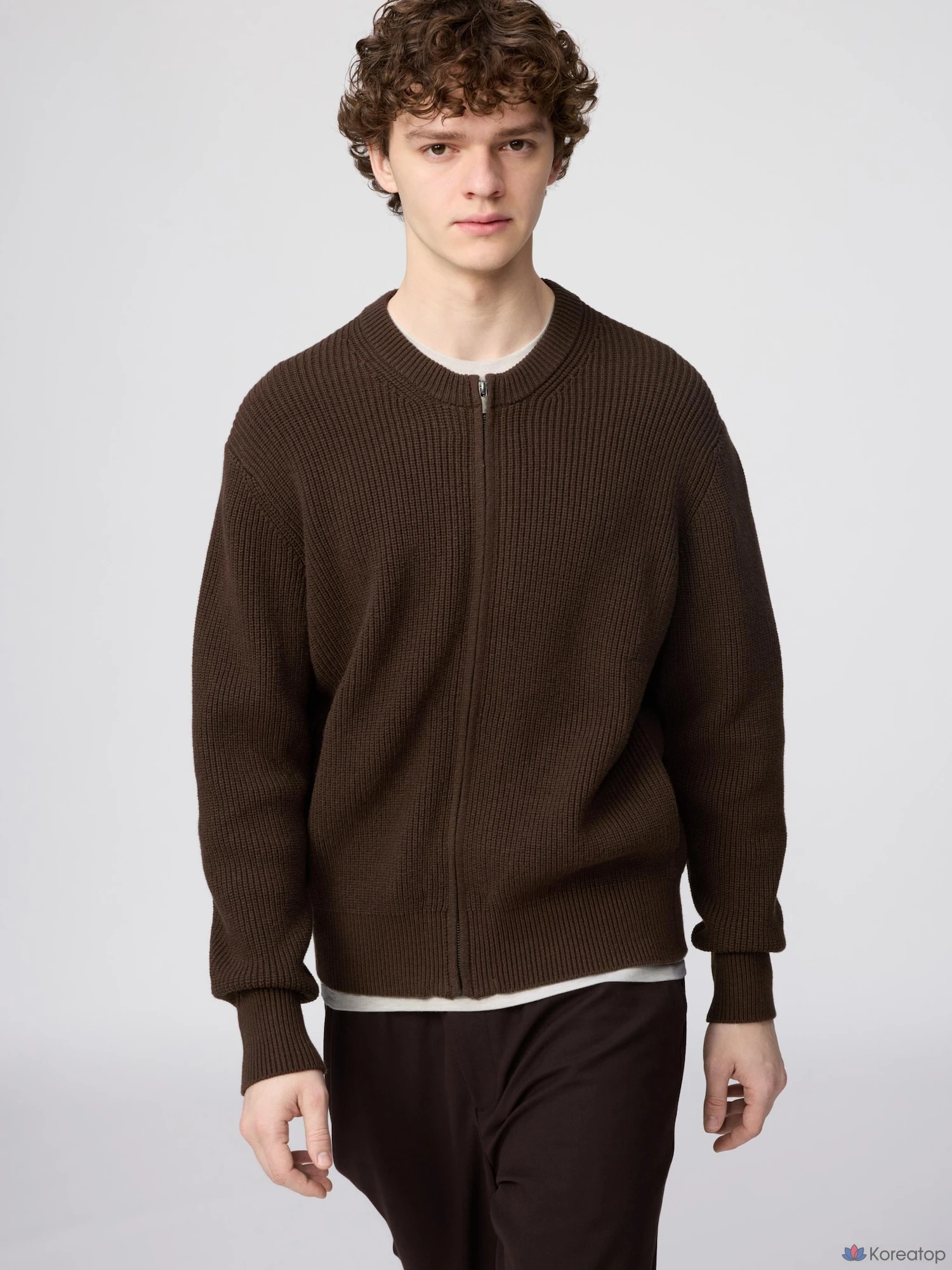 Футболка Uniqlo HEATTECH Cashmere Blend Crew Neck T 9/10 Sleeve Extra Warm