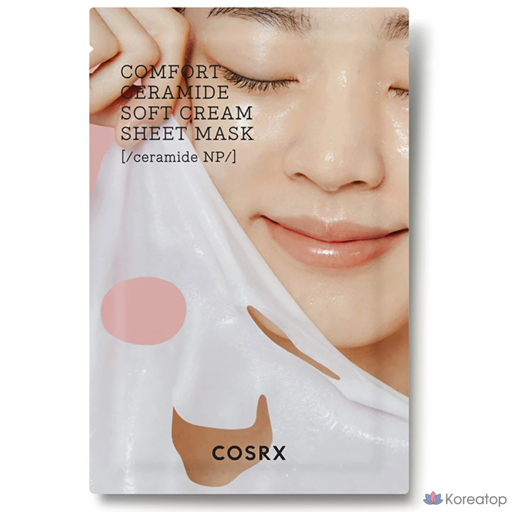 Тканевая маска для лица COSRX Balancium Comfort Ceramide Soft Cream Sheet Mask, 26 мл, 1 шт.