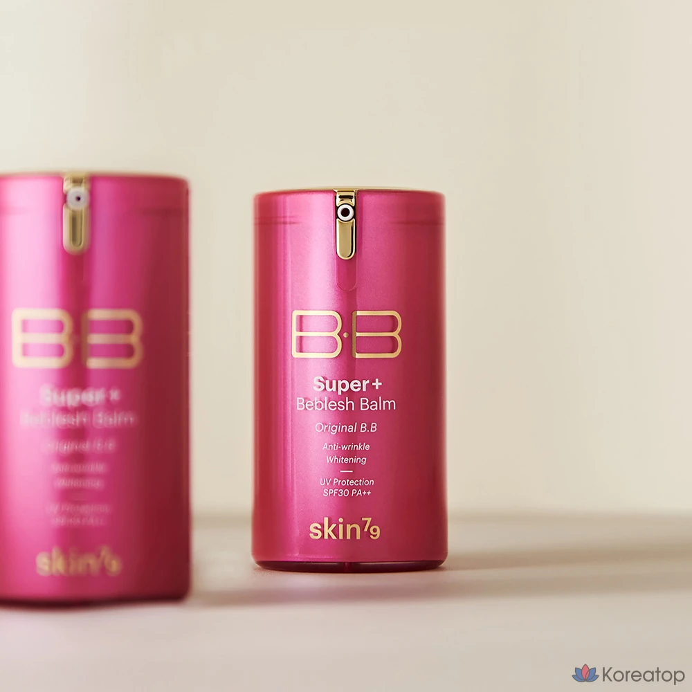 Бальзам для лица SKIN79 Super Plus Beblesh Balm BB SPF50+, оттенок Pink, 1 шт., фото 2