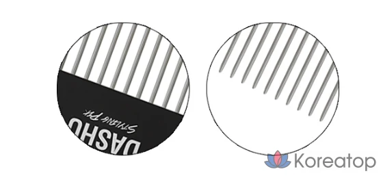 Расческа для укладки DASHU Classic Styling Pick Pomade Comb, 1 шт.