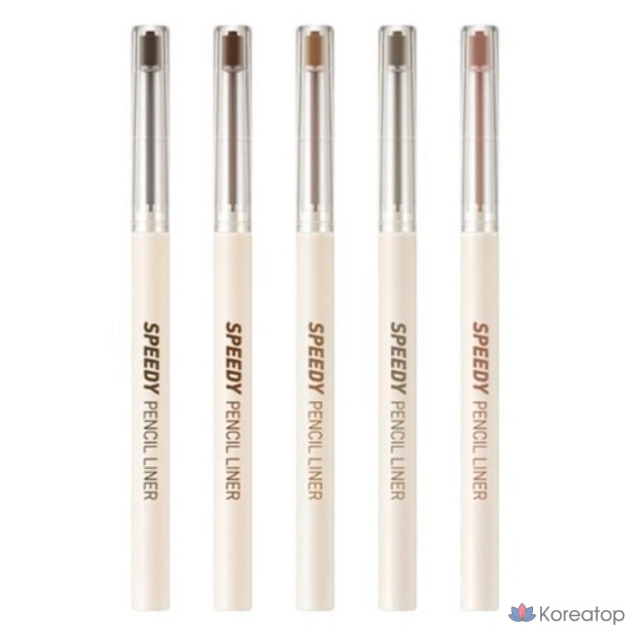 Подводка для глаз Peripera Speedy Pencil Liner, оттенок N-Trim Rosie, 2 шт.