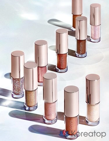 Жидкие тени для век Missha Glitter Prism Liquid Shadow, оттенок Interstellar, 1 шт., фото 4