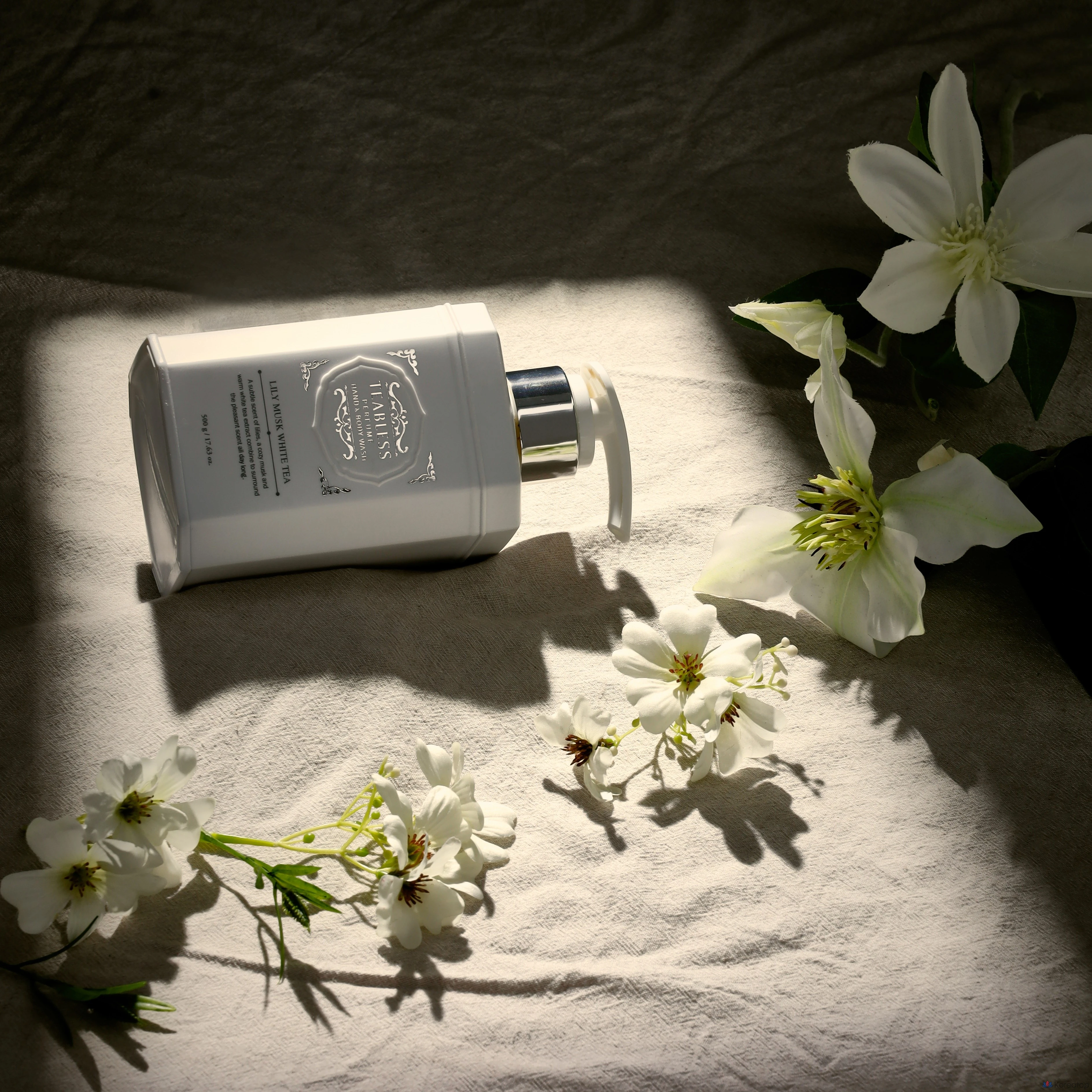 Гель для душа TEABLESS Perfume Body Wash White Tea Lily Musk, 500 г, 1 шт.