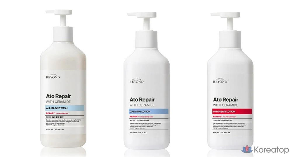 Лосьон BEYOND Ato Repair with Ceramide Calming Lotion, 650 мл, 1 шт.