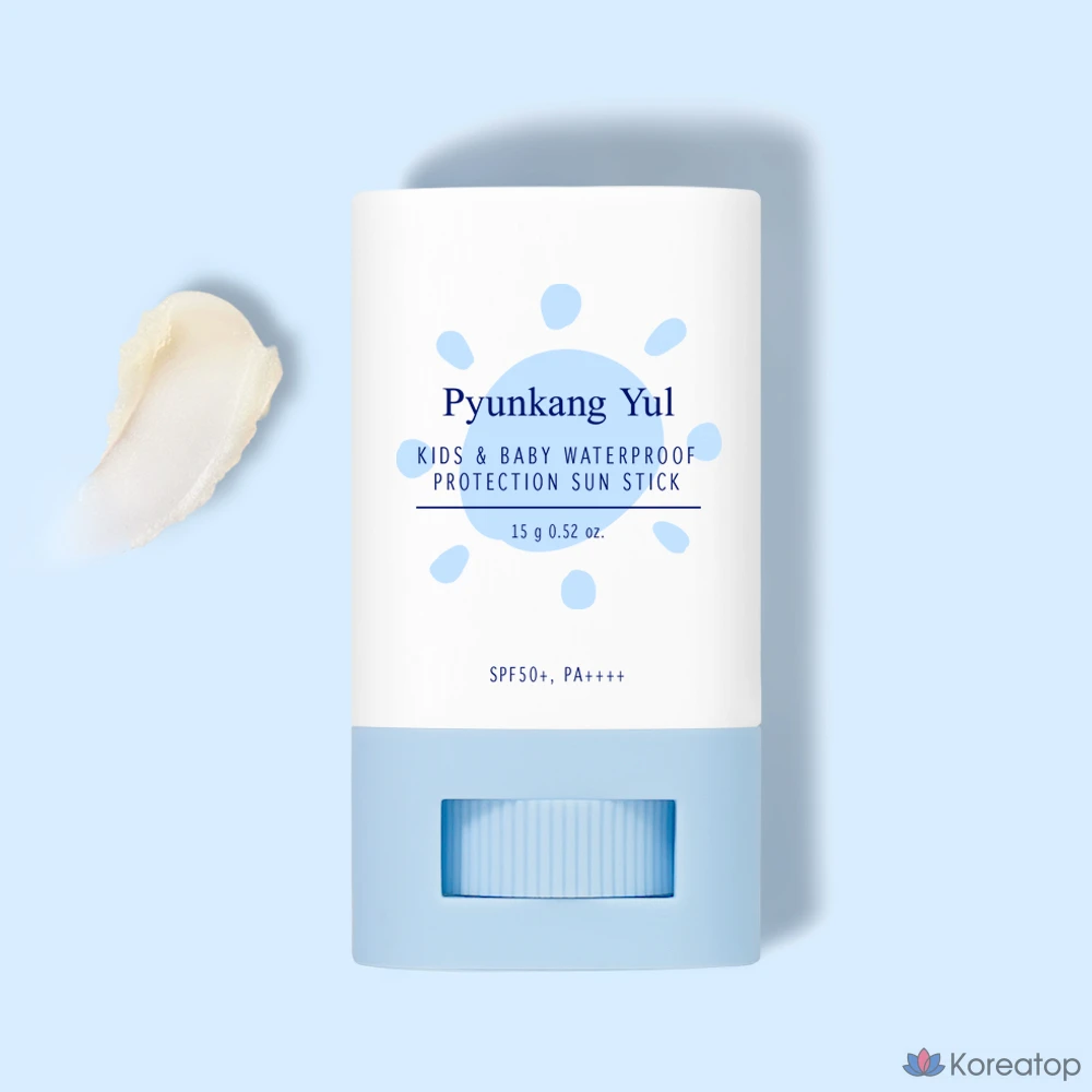 Солнцезащитный стик Pyunkang Yul Kids &amp; Baby Waterproof Protection Sun Stick SPF50+ PA++++, 15 г, 1 шт.