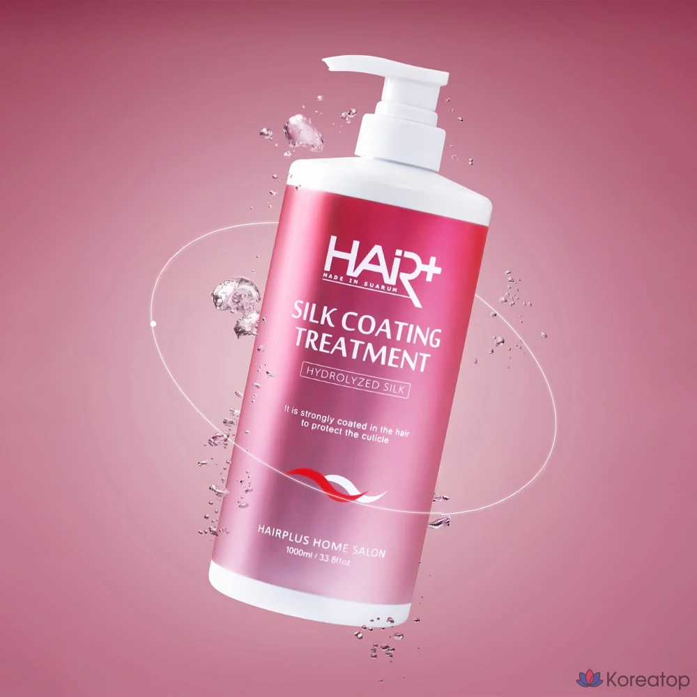 Кондиционер Hair Plus Silk Coating Treatment Raspberry Musk, 1 л, 1 шт.