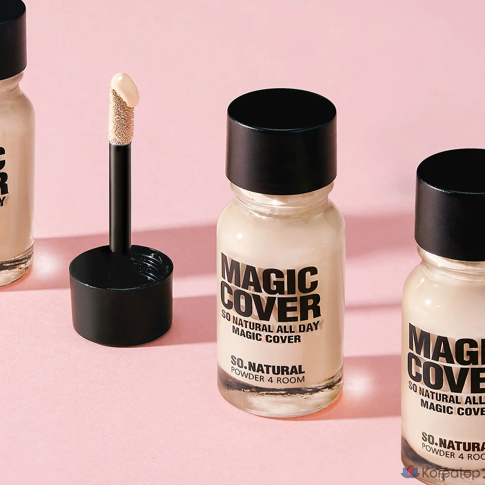 Консилер So Natural All Day Magic Cover Concealer, 10 мл, 1 шт.